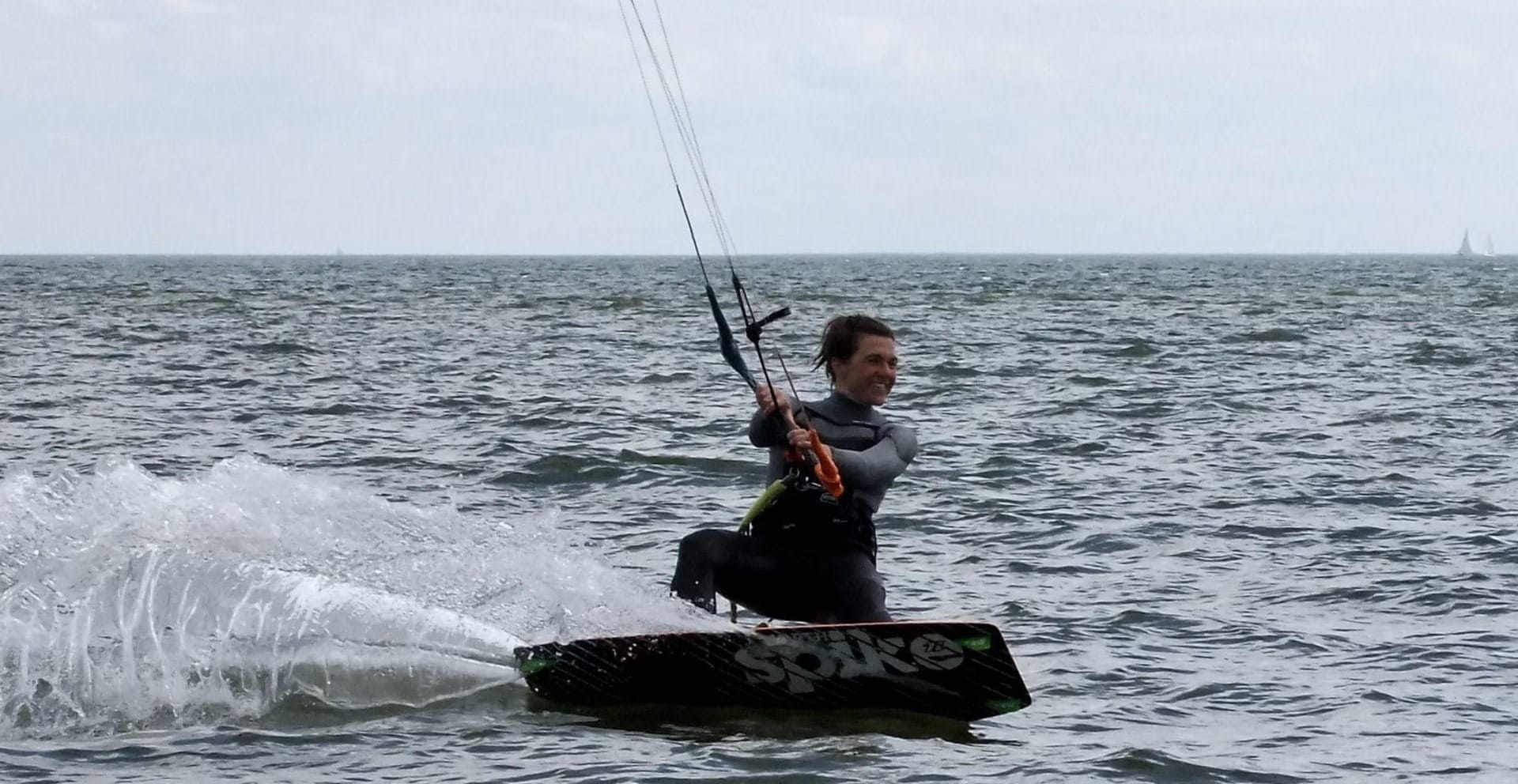 Kitesurfen im Rosengarten