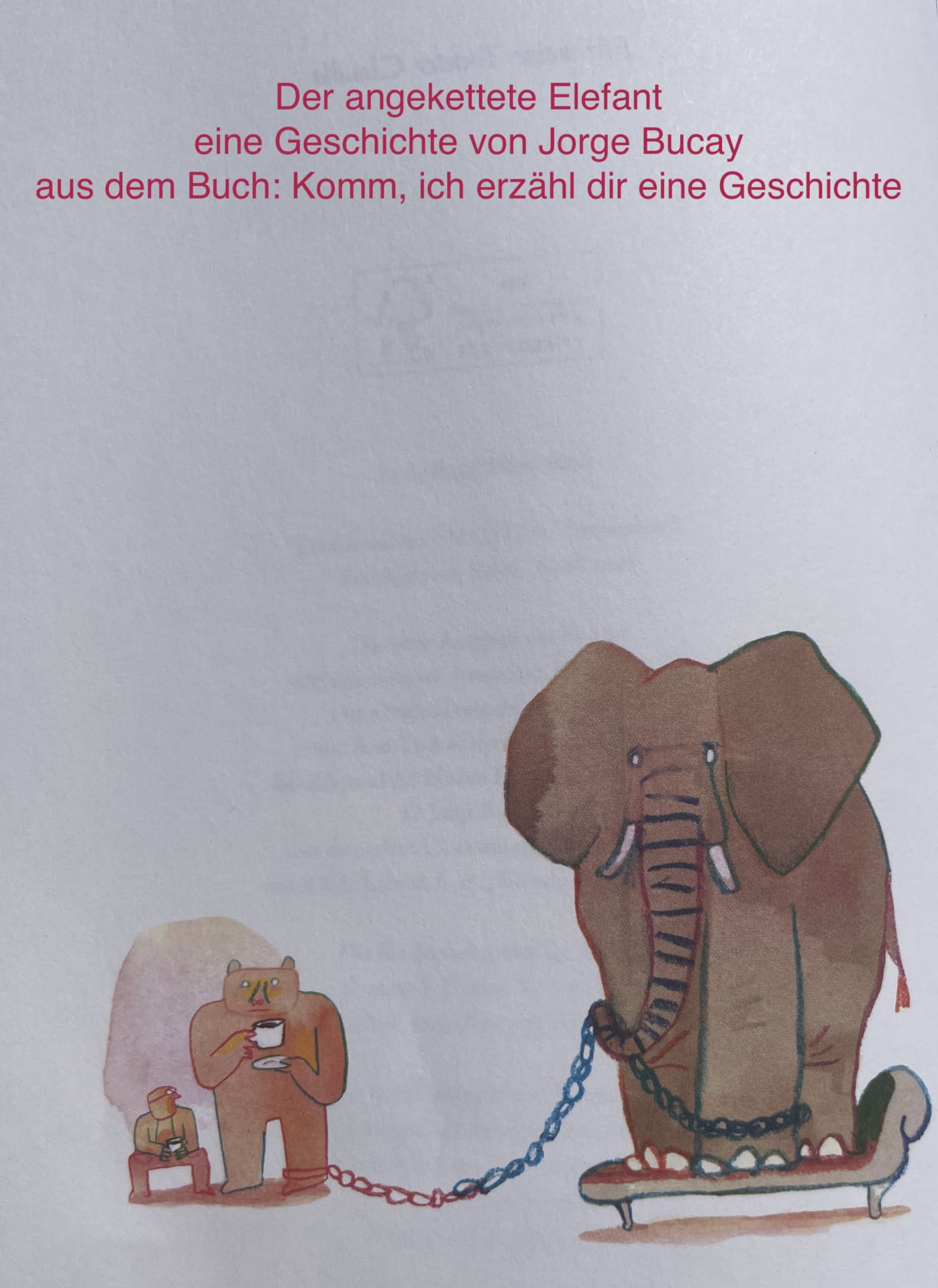 Der angekettete Elefant